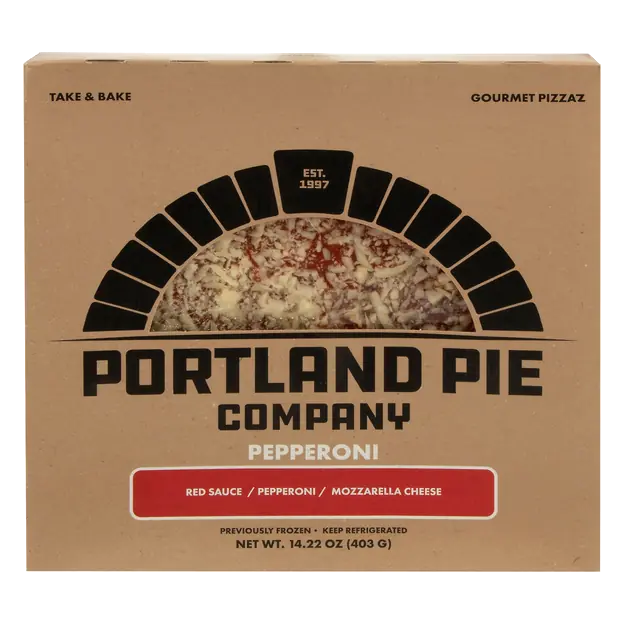 Portland Pie Company Gourmet Pepperoni Pizza Refrigerated