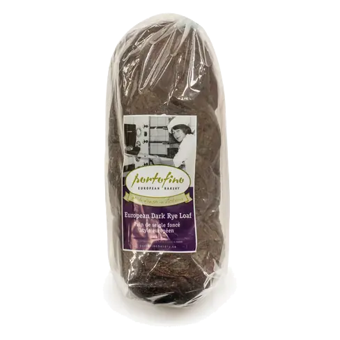 Artisan European Dark Rye Loaf 630 g