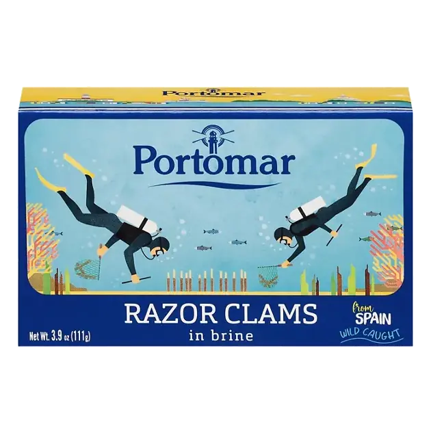 Razor Clams in Brine