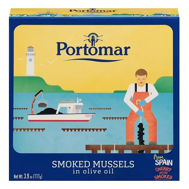 Smoked Mussels in Olive Oil