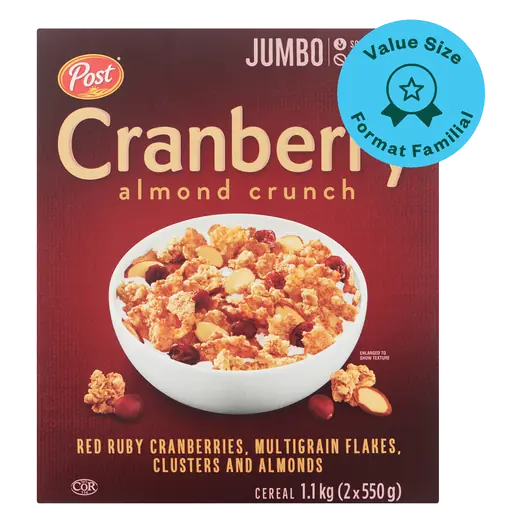 Cereal Cranberry Almond Crunch Jumbo 1.1 kg