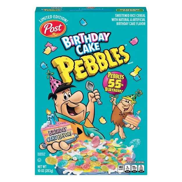 Pebbles Gluten Free Birthday Cake Cereal