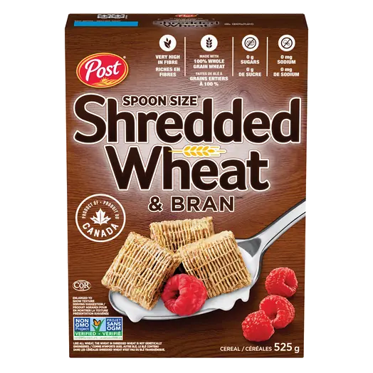 Cereal Spoon Size Shredded Wheat & Bran 525 g