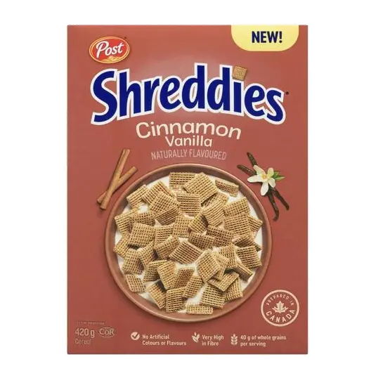 Shreddies Cereal Cinnamon Vanilla 420 g