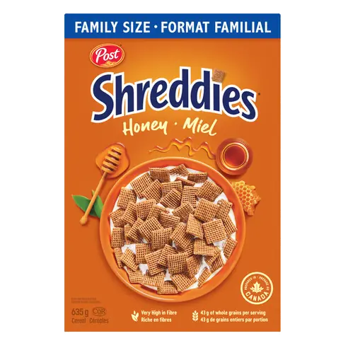 Shreddies Cereal Honey Family Size 635 g