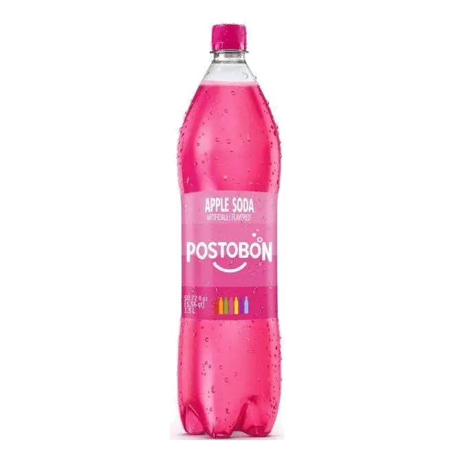 Postobon Manzana Soda, 1.5 L Bottle