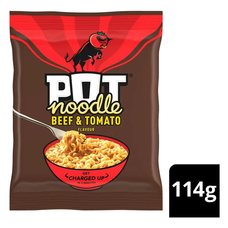 114g Beef & Tomato Instant Block Noodles