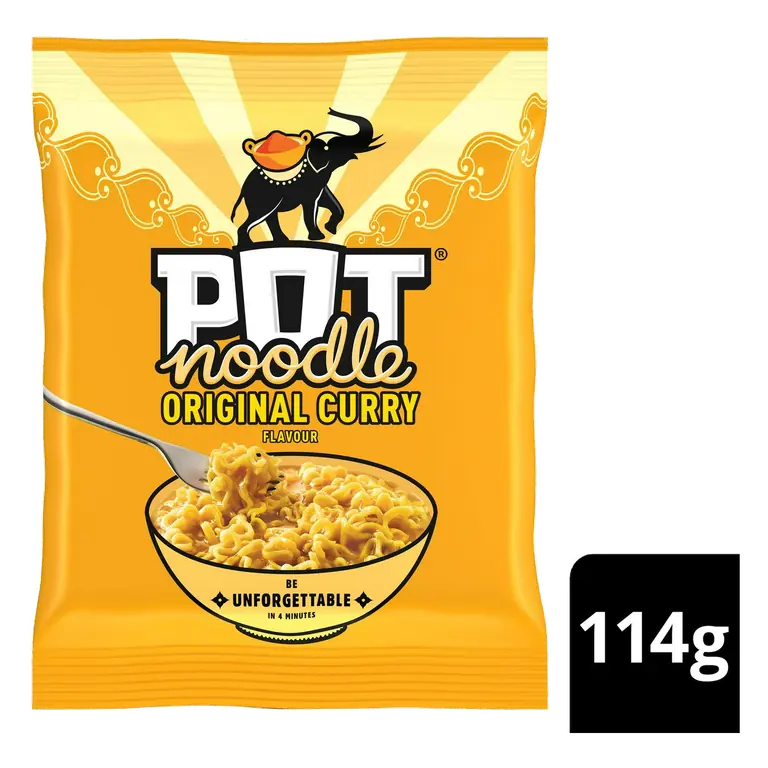 114g Original Curry Instant Block Noodles