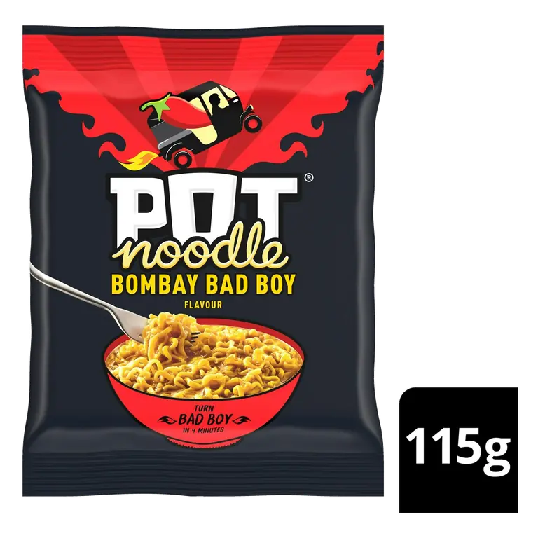 115g Bombay Bad Boy Instant Block Noodles