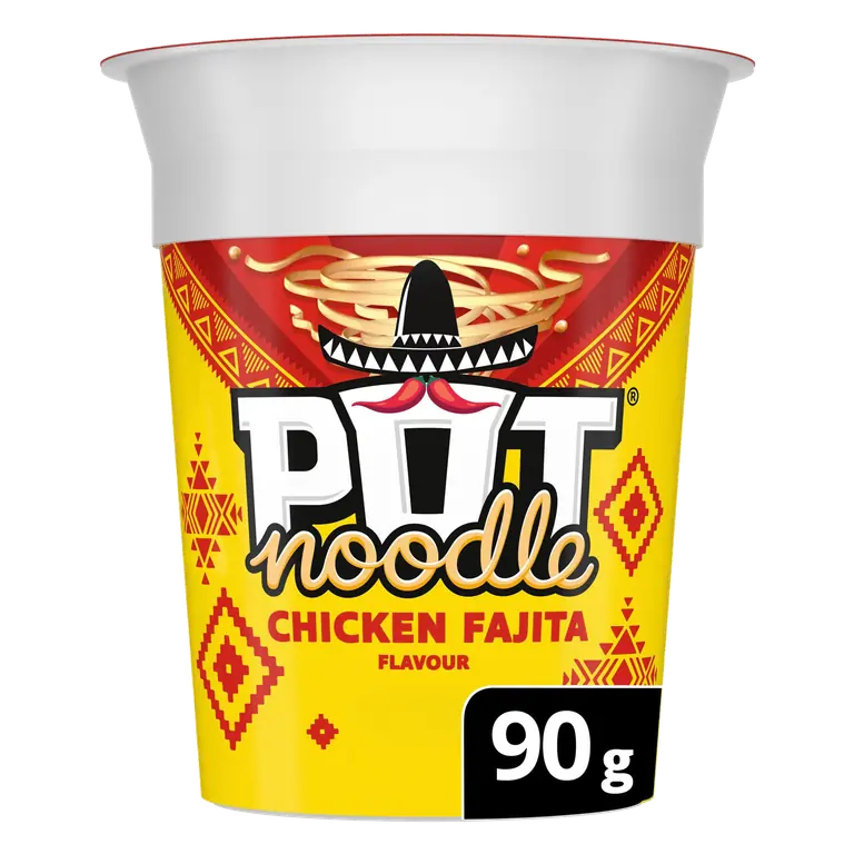 Pot Noodle Chicken Fajita Instant Noodles 90 g