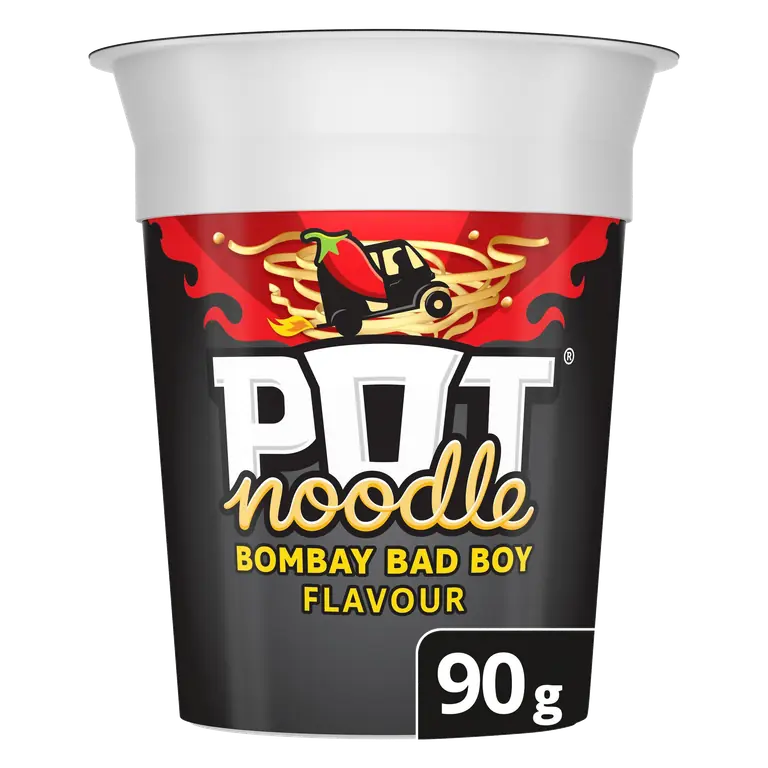 Pot Noodle Instant Snack Bombay Bad Boy 90g