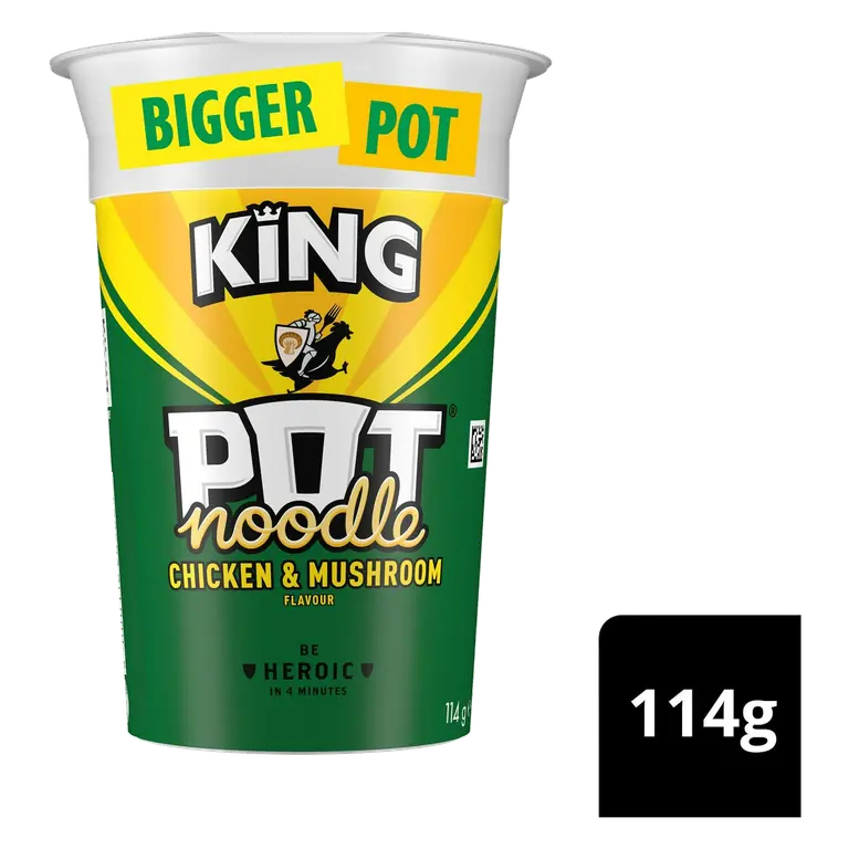 King Pot Chicken & Mushroom 114g