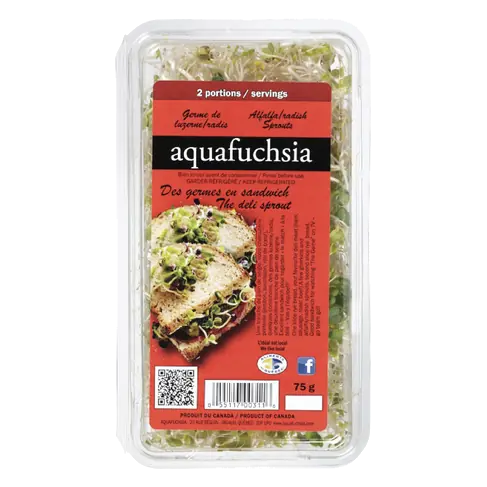 Organic Sprout Radish & Alfalfa 75 g