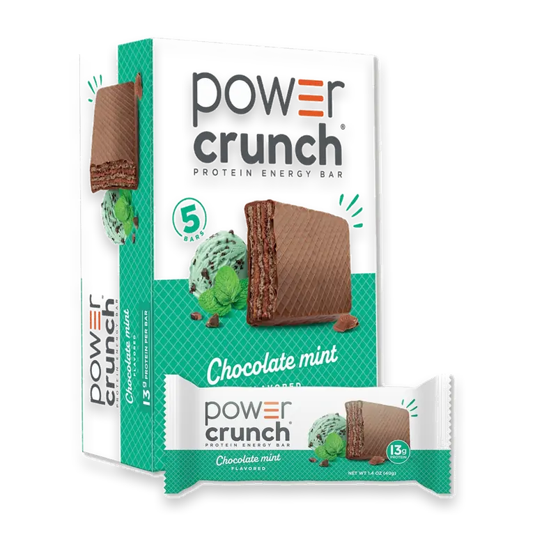 Protein Energy Bars, Chocolate Mint Carton