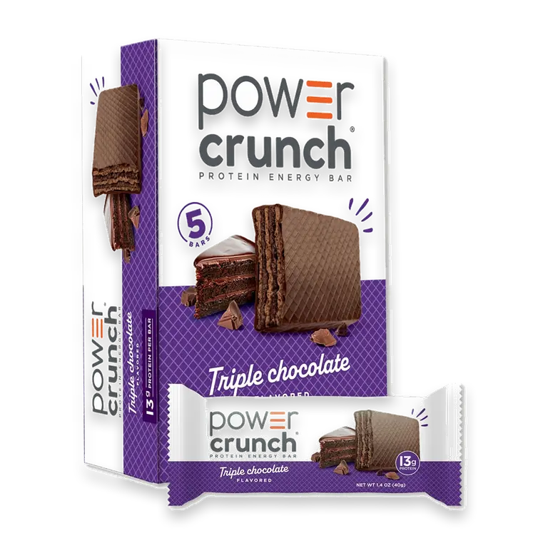Protein Energy Bars, Triple Chocolate Carton