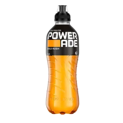 Isotonic Gold Rush Sports Drink Sipper Cap Bottle