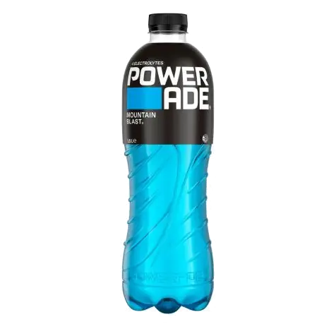 Isotonic Mountain Blast Sports Drink Flat Cap Bottle