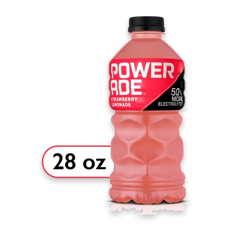 Strawberry Lemonade Sports Drink Bottle