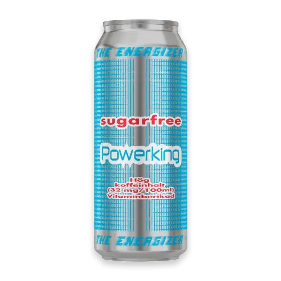 Powerking Energidrink Sockerfri