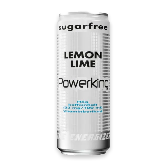 Powerking Lemon Lime Sockerfri