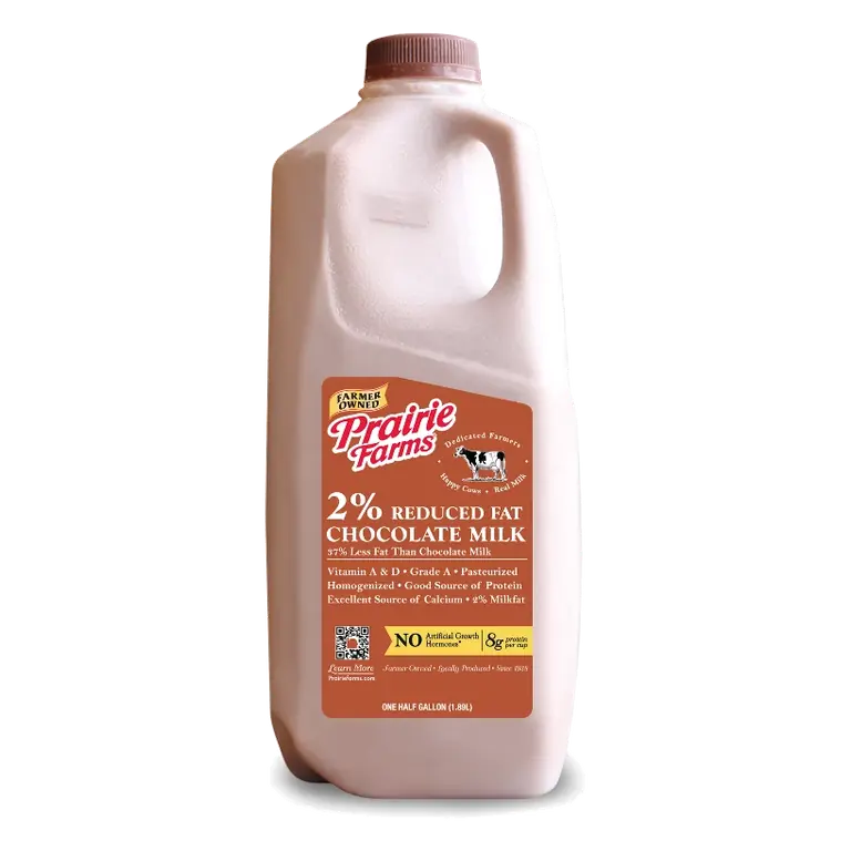 Prairie Farms 2% Chocolate Milk, 64 fl oz