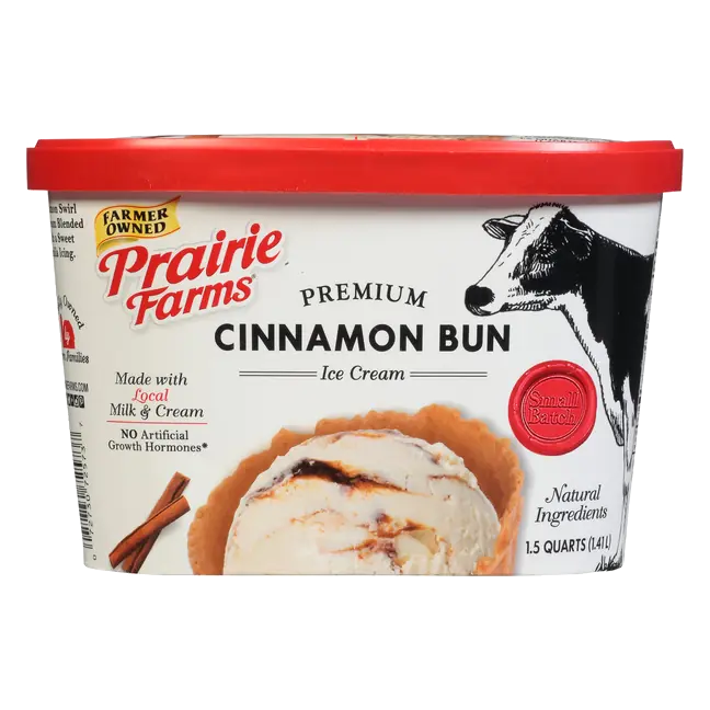 Prairie Farms, Red, White & Boom Ice Cream, 48 OZ
