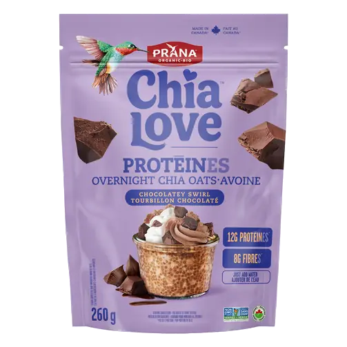 Chia Oats Overnight Chocolatey Swirl 260 g