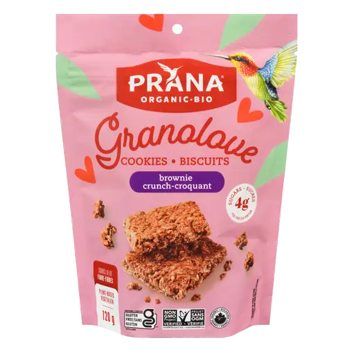 Organic Cookie squares Brownie Crunch 120 g