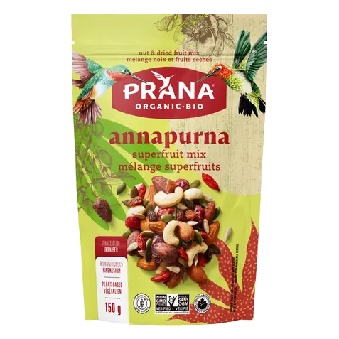 Organic Annapurna Trail Mix Almond Goji Cranberry 150 g