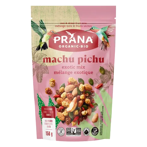 Organic Exotic Nut & Fruit Mix Machu Pichu 150 g