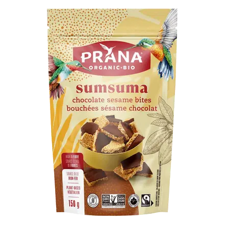 Organic Gluten-Free Sumsuma Chocolate Sesame Bites 150 g