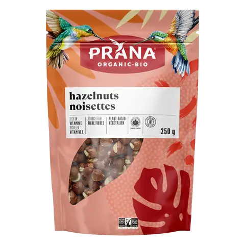 Organic Hazelnuts Raw 250 g