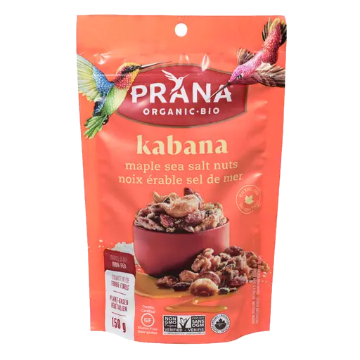 Organic Kabana Nuts Maple Sea Salt 150 g