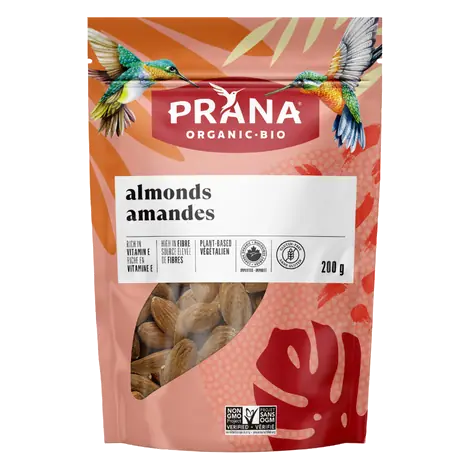 Organic Raw Almonds 200 g