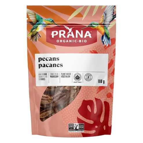 Organic Raw Pecans Halves 180 g