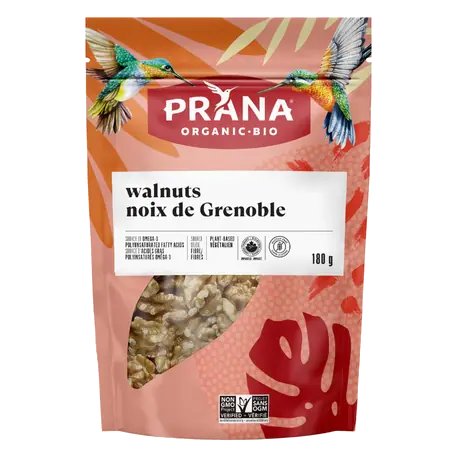 Organic Raw Walnut Halves 180 g