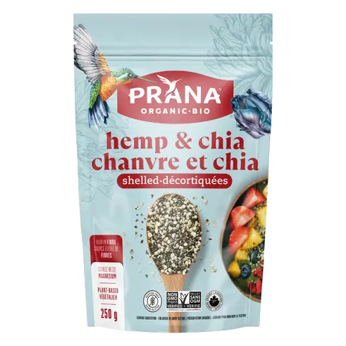 Organic Whole Hemp & Chia 250 g