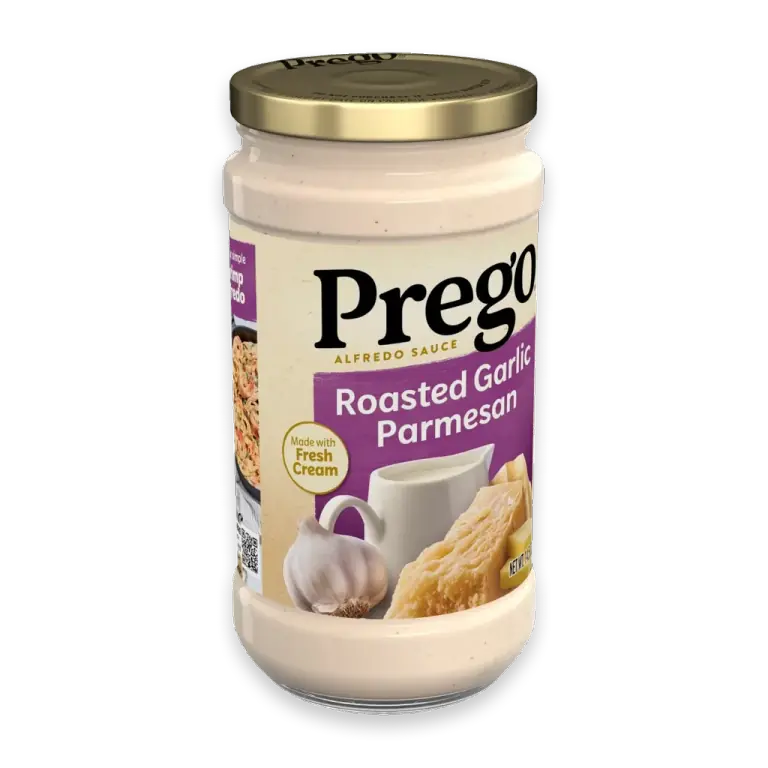Alfredo Pasta Sauce with Roasted Garlic and Parmesan Cheese, 14.5 oz Jar