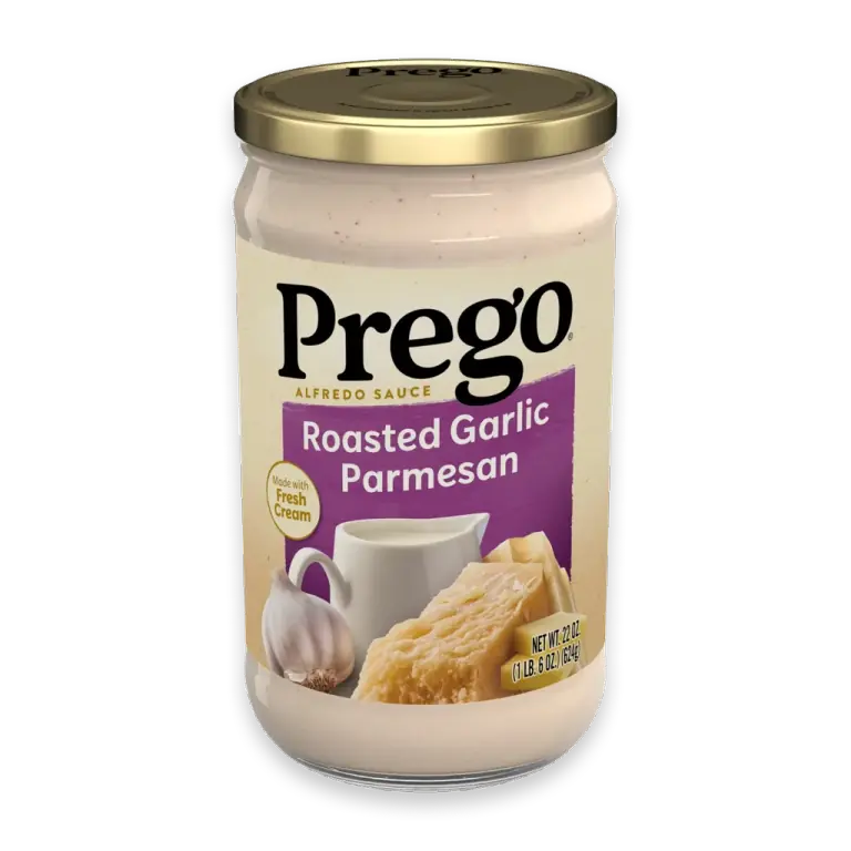 Alfredo Sauce with Roasted Garlic and Parmesan Cheese, 22 oz Jar