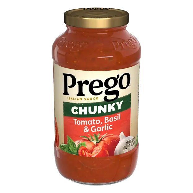Chunky Tomato Basil & Garlic Italian Pasta Sauce