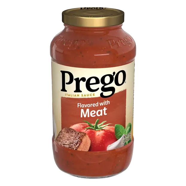 Flavored with Meat Italian Pasta Sauce