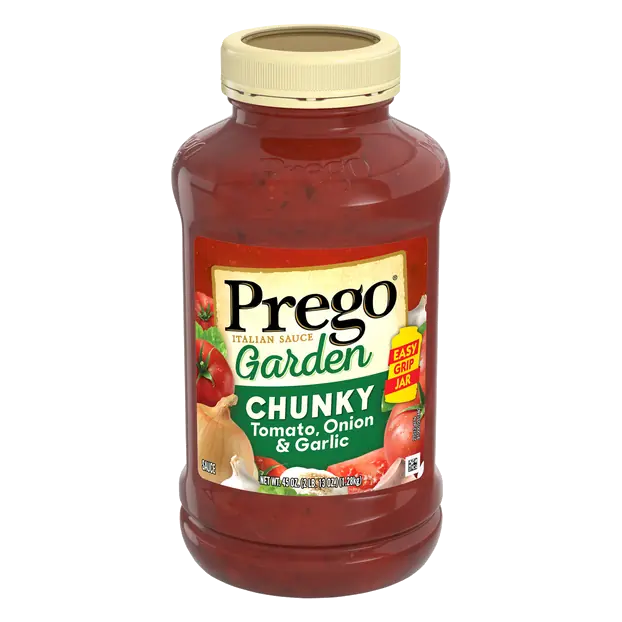 Garden Chunky Tomato Onion & Garlic Italian Pasta Sauce