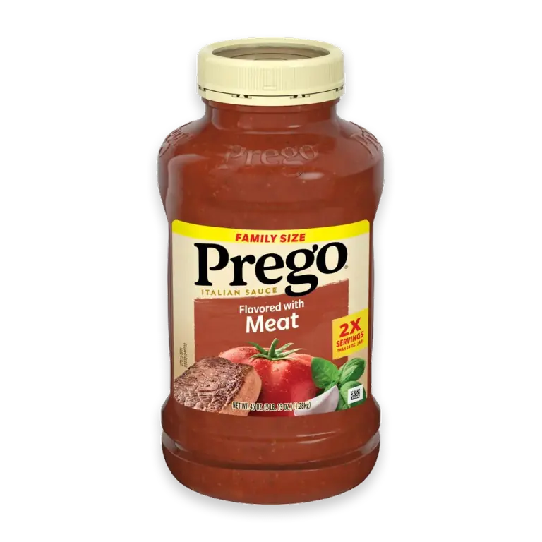 Italian Pasta Sauce Flavored With Meat