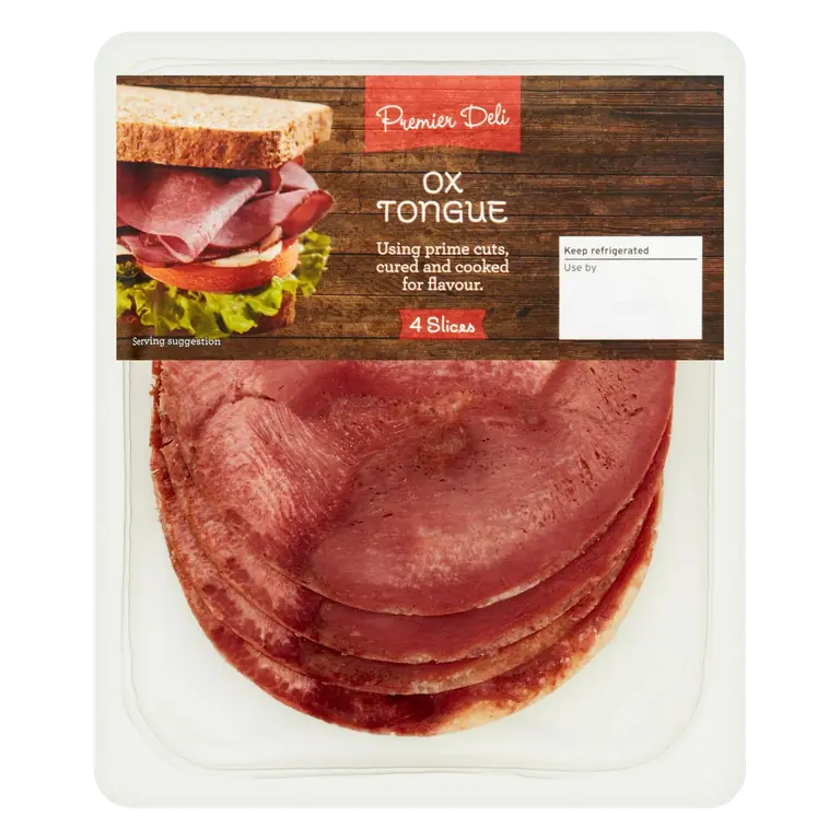 Premier Deli Ox Tongue 125g