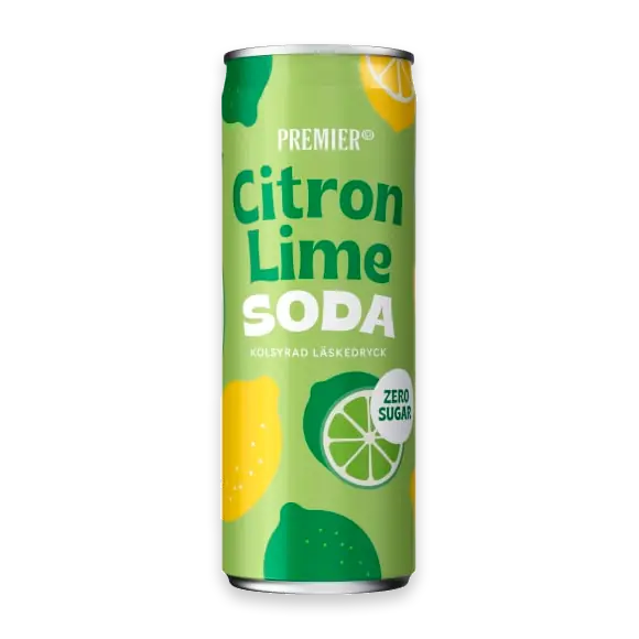 Premier Lemon Lime Zero