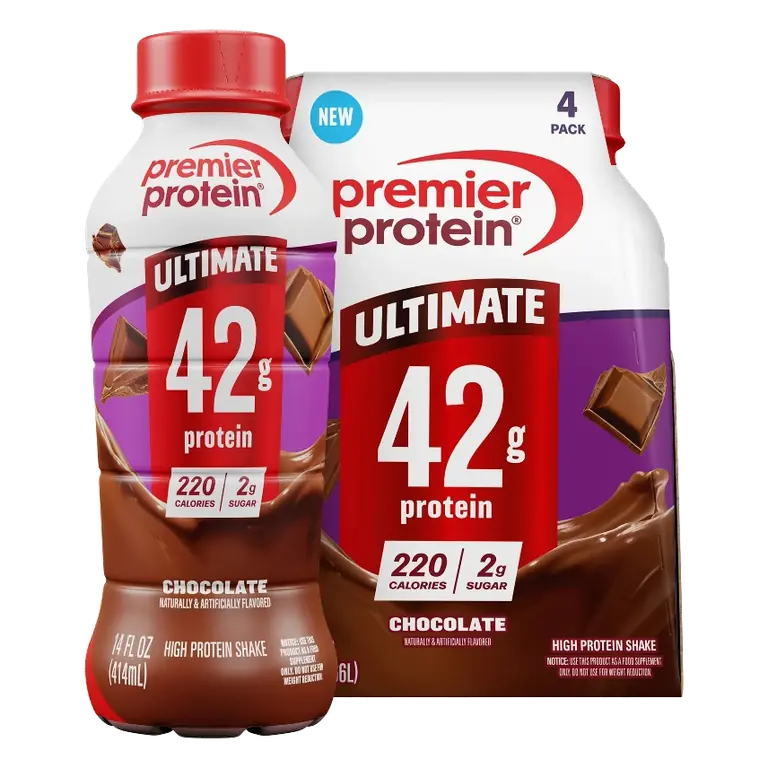 Premier Protein Ready To Drink Chocolate Milk Protein Shakes - 42g Protein - 4pk/14 fl oz