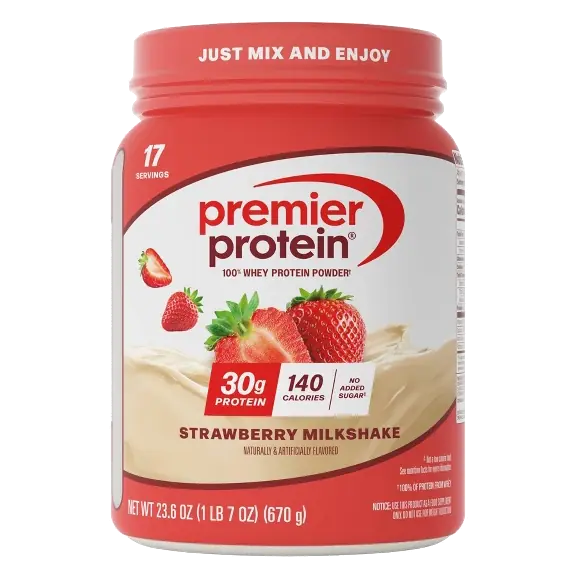 Premier Protein Strawberry 17 Serve Protein Shake, 4pk/23.6oz