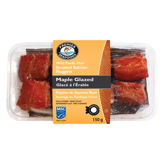 Smoked Pink Salmon Nuggets Maple Maple Nuggets 150 g
