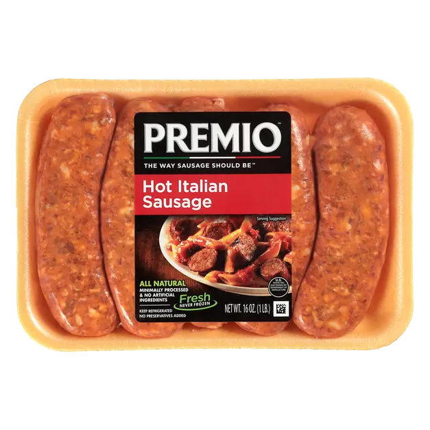 Hot Italian Sausage - 5 ct