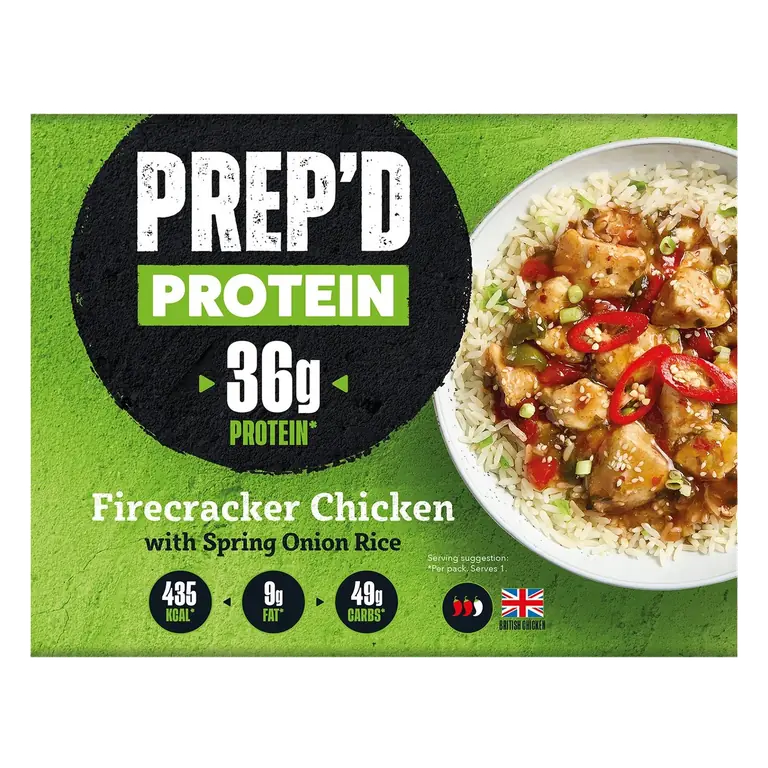 Protein Firecracker Chicken With Spring Onion Rice